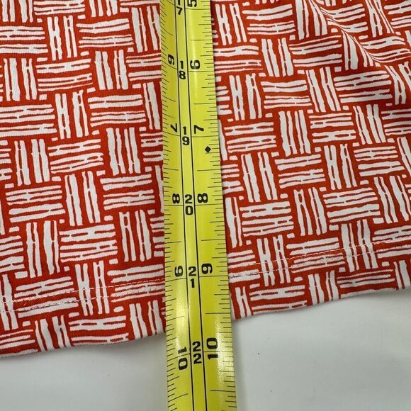 J. McLaughlin  Size Small Stretch Womens Long Sleeve V-Neck Tunic Top Red - Picture 6 of 11